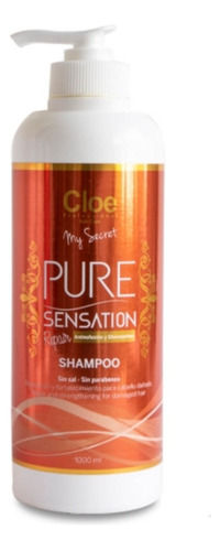 Shampoo Cloe Pure Sensation Repair 1000ml Reparación Profund