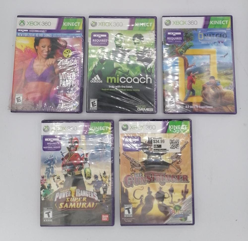 Imagen 9 de 9 de Xbox 360 Juegos Nuevos Originales Y Sellado C/u A 100 Soles!