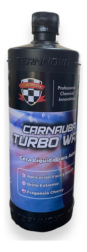 Cera Líquida Auto Carnauba Turbo Wax 1 Litro Ternnova