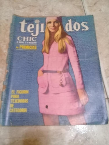 Revista **tejidos**chic Nº 41 A Mano Y A Maquina Marzo/1971