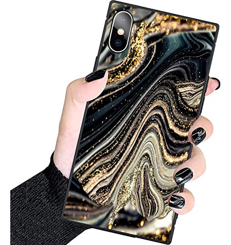 Funda Para iPhone X/xs iPhone XS 5.8pulgada Square Negro Ony