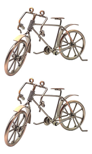 Maqueta De Bicicleta Decorations Retro Iron Art, Metal Bike