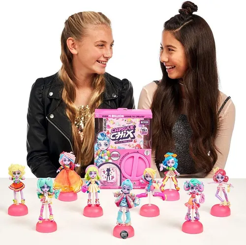 Muñecas Androides Capsule Chix Sorpresas X4 Original Mega