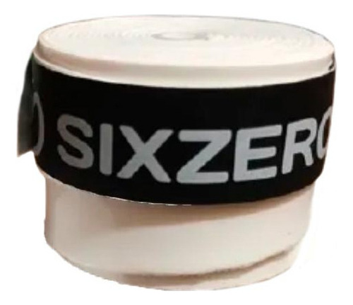 Cubre Grip Paleta Padel Tenis Antideslizant Overgrip Sixzero Color Blanco