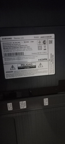 Tv Samsung 58 Para Repuestos Leer Descripción (Usado)