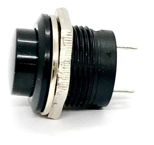 1x Chave Push Button Tipo Start- Bujão R13-507 Preto