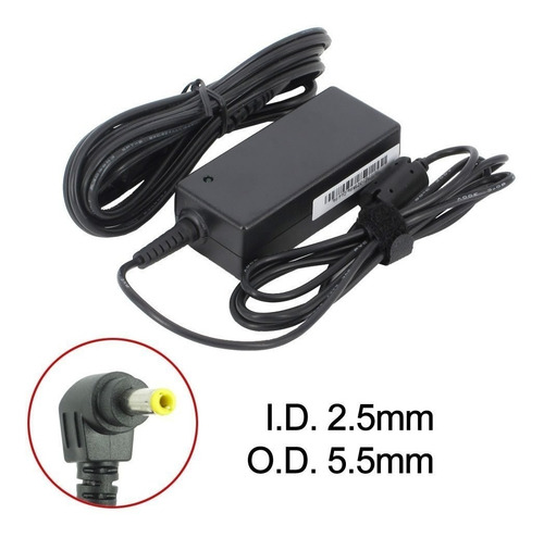 Imagen 4 de 6 de Cargador Para Lapto Toshiba 19v 2.1a 5.5*2.5mm 40 Watts