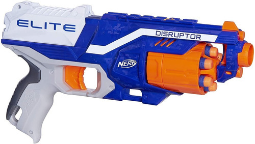 Nerf Disruptor Elite Lanzador De Dardos Pistola Hasbro 