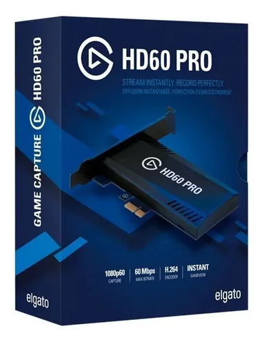 Tarjeta de captura hdmi elgato hd60 new arrivals