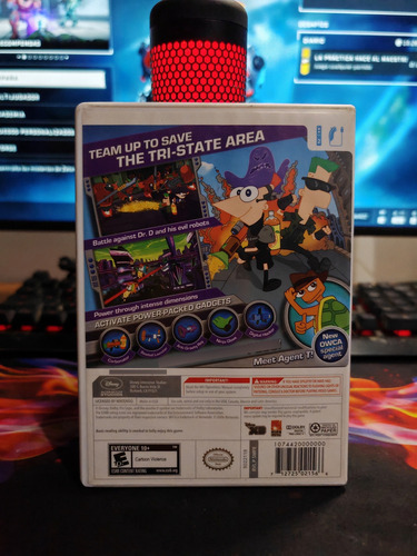 Phineas And Ferb Across The Second Dimensión Wii (Reacondicionado)
