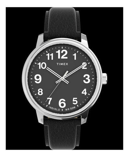 Reloj Para Hombre Timex Easy Reader Tw2v21400 Negro