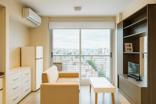 Luminoso Monoambiente En Villa Crespo, Torre Full Amenities Y Seg 24hs