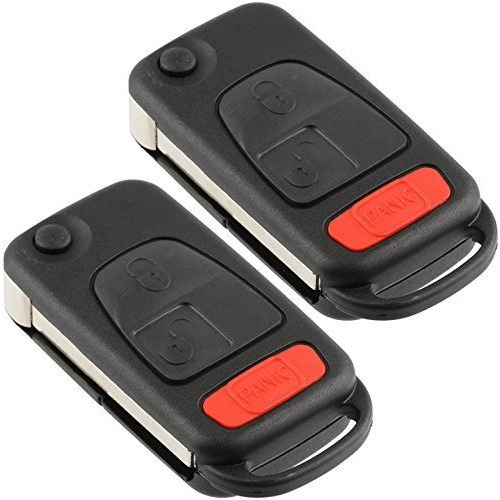 Descuento Keyless Entry Remote Uncut Car Key Fob Funda Flip