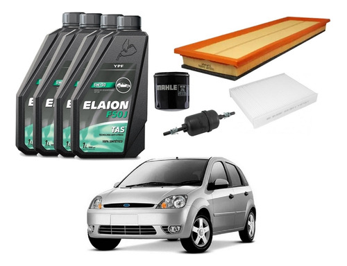 Kit Troca De Filtros Ford Fiesta 1.0 2005