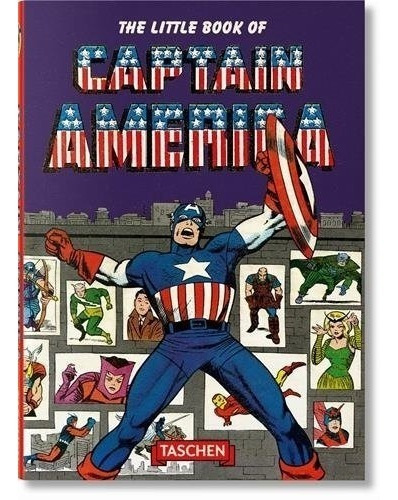 The Little Book Of Captain America Colección Libro Capitán
