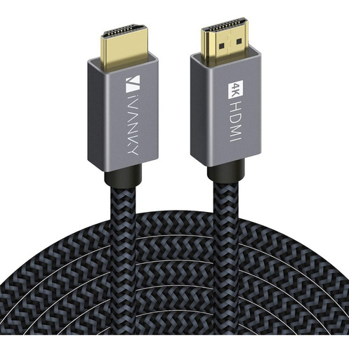 Ivanky Cable Hdmi Alta Velocidad, 4k, 25 Pies 8 Metros V1.4