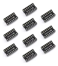 Comprar Base Socket Porta Integrado 16 Pines X 10 Unid