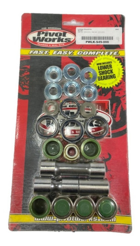 Kit Reparacion Bujes Bieleta Suzuki Rmz 450 10-12 Importado