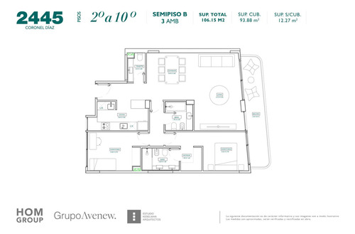 Departamento De 3 Ambientes En Venta En Palermo