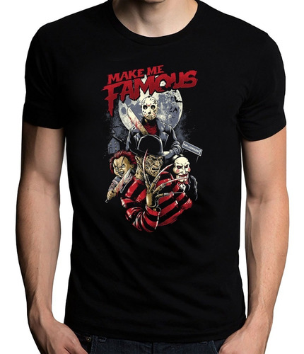 Playera Hombre Jaison Freddy Terror Halloween Mod C