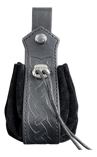 Sumgogo Cinturón Riñonera Medieval Cordón Cuero Casual Sende