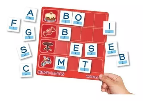 Jogo Binguinho de Letras