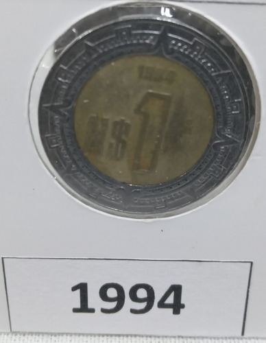 Moneda Set De 1 Nuevo Peso 1992 A 1995 (Usado)