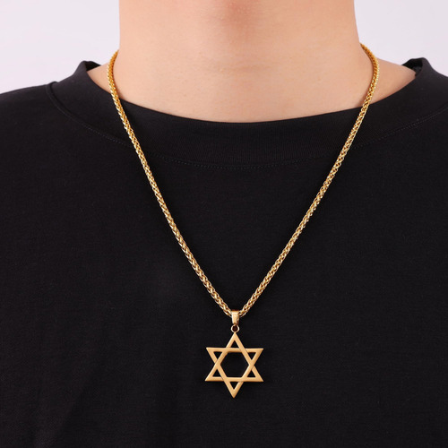 Sjx Collar De Cadena De Trigo Chapado En Oro Fiusem For
