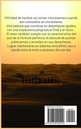 Libro Efecto Lábil: ...estar Abajo, Estar Arriba...