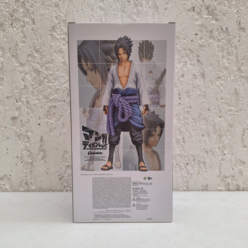 Figura Original Banpresto Naruto Shippuden Sasuke Uchiha (Usado)