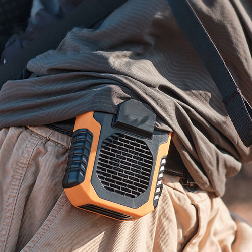 Mini Ventilador Con Clip De Cintura Con Batería De 6000 Mah,
