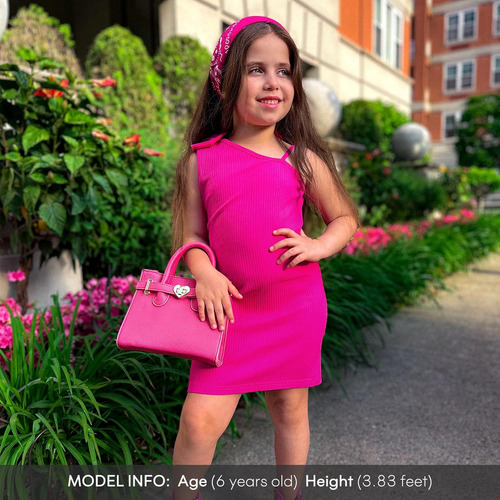 Bolso Rosa Caliente Para Niñas Pequeñas, Regalo Para Toddler
