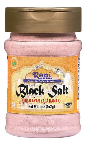 Sal Negra De India En Polvo 142g | Vegana | Sin Gluten | No 