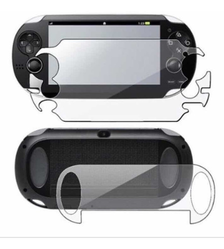 Mica Cristal Templado Sony Psvita Fat Slim Nuevo Juego Micas