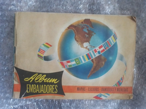 Álbum De Estampas Embajadores Completo Antiguo 