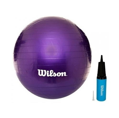 Pelota Wilson Para Yoga O Pilates 55 Cm (incluye Bomba)