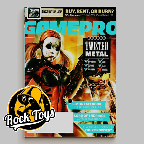 Revista Videojuegos Gamepro #271 Abril 2011 Usa 92 Paginas