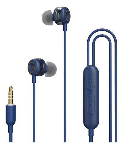 Xoe Dlc Auriculares Hifi Dinámicos Mic 3.5mm Blue