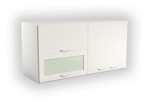 Alacena Puerta Vidriada 1,20x60x30-muebles- Cocina.