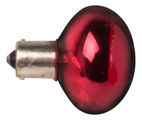 Foco Incandescente Rojo 12v 35w 1 Polos 1pz Tipo Ojo De Vena