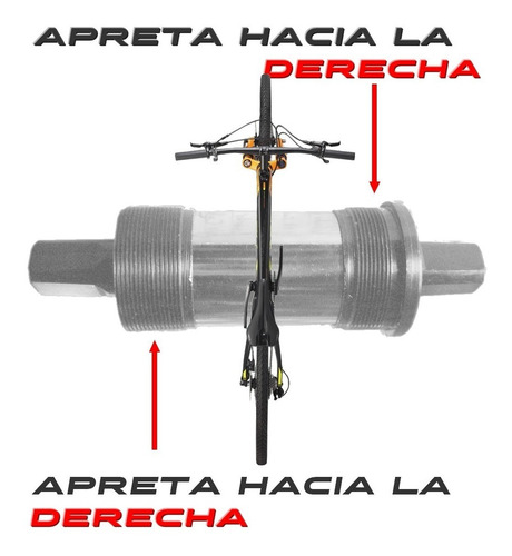 Imagen 3 de 7 de Caja Pedalera Para Bicicleta A Ruleman Shung Feng Duradero