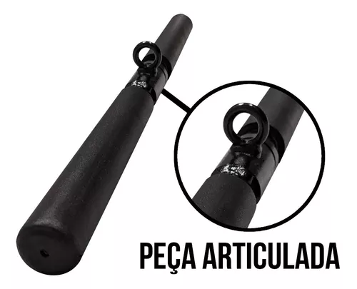 Kit Puxadores 05 peças Academia Musculação Rei do Fitness - Peças