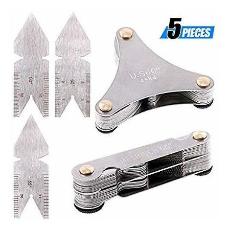 Glarks 5 X Tornillo De Acero Inoxidable Rosca De Paso Gauge