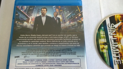 Sin Limite Bluray (Usado)