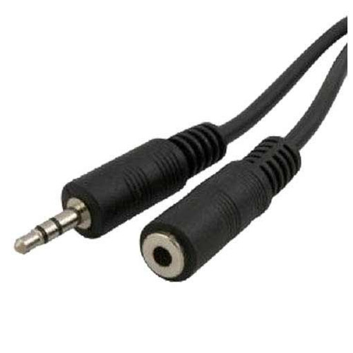 Cable De Audio Auxiliar Spica De 3.5 Mm Hembra A Macho