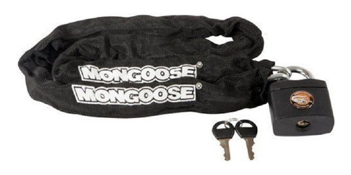 Candado Resistente De Cadena Con Llave Mg5033pk Mongoose