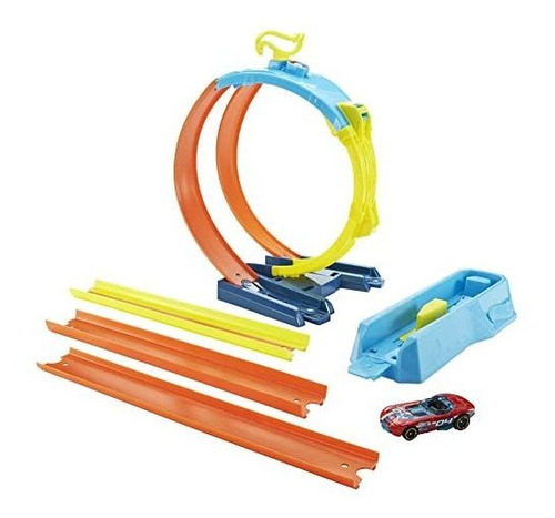 Pack Hot Wheels Track Builder Unlimited Split Loop