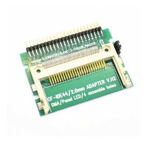 Adaptador De Memorias Compact Flash A Ide 44 Pines Macho Verde