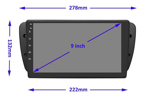 Imagen 4 de 8 de Pantalla Android Para Ibiza 2009-2013 Bluetooth+gps+wifi