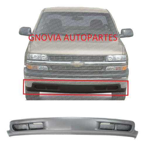 Spoiler Chevrolet Silverado 1999 2000 2001 2002 S/h/faro/nie